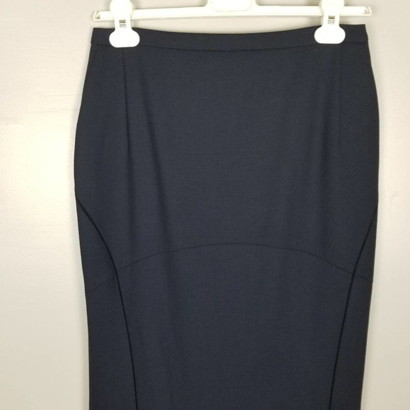 Antonio Berardi deep navy long skirt, size 44 Italian - Picture 2 of 9